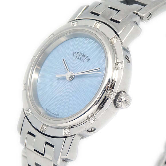 HERMES Clipper Necra CL4.230 Watch SS 98594 - Picture 2 of 7